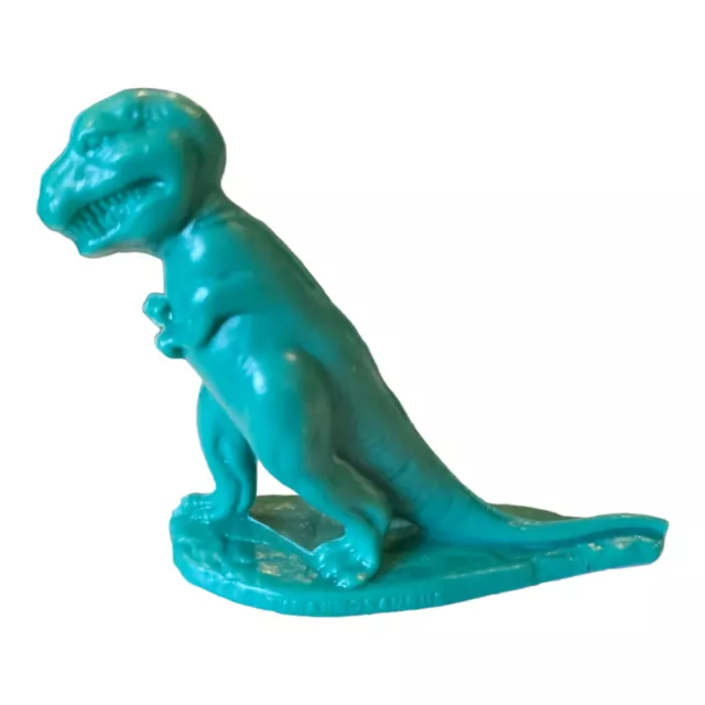 Mold-A-Rama Tyrannosaurus REX Dinosaur Souvenir Green Unmarked