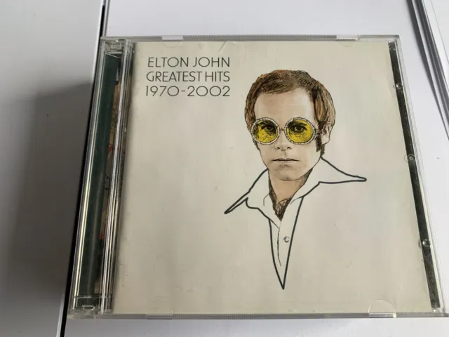 Elton John : Greatest Hits 1970-2002 CD 2 discs (2002) EX/EX