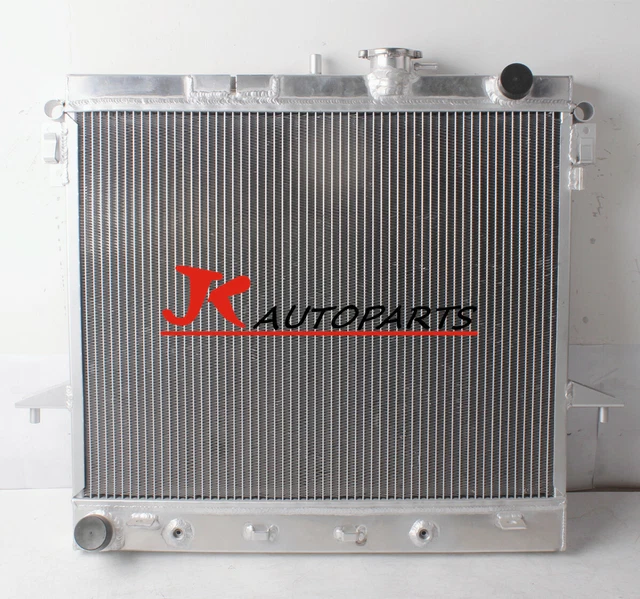 2 Row Aluminum Radiator For 06-10 Hummer H3 H3T 09-12 GMC Canyon Chevy Colorado