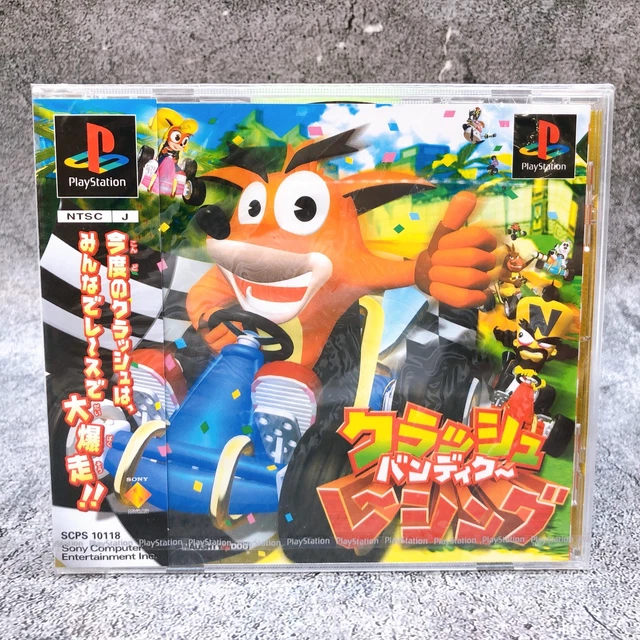 Poster Promo RARE Crash Bandicoot 1996 – Sony Playstation PS1 – Affiche Publicitaire Store Display