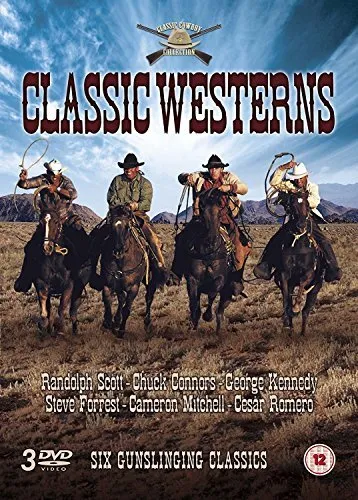 Classic Westerns Collection [DVD] - DVD  88VG The Cheap Fast Free Post