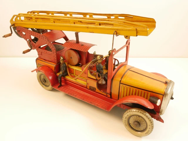 Günthermann SG große Feuerwehr Blechspielzeug original 30er AP 4001-02-05 Günthermann SG große Feuerwehr Blechspielzeug original 30er AP 4001-02-05