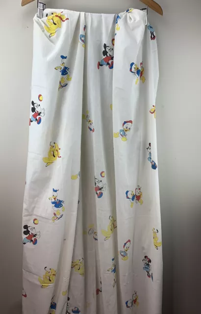 Hoja Ajustable Doble De Colección Años 70 Mickey Mouse Club Producciones de Walt Disney