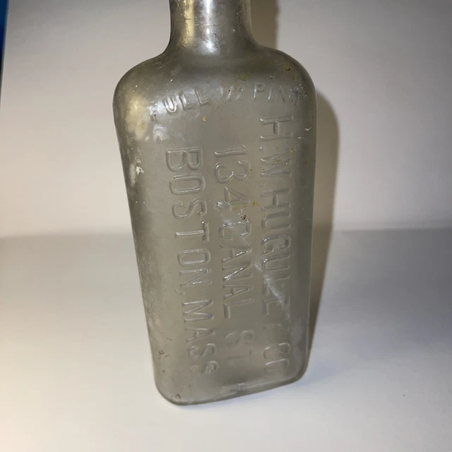 H W Huguley Co - Boston Mass - Liquor Bottle Circa 1800'S
