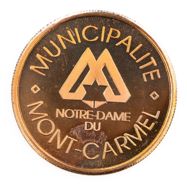 $2 1993 Notre-Dame Du Mont-Carmel Quebec QC114 Cu Canadian Municipal Token