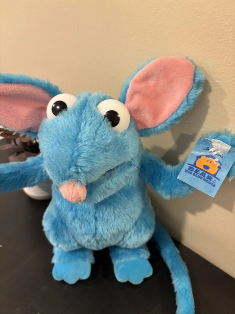 DISNEY TUTTER MOUSE Bear in The Big Blue House Plush 10" Nanco Henson ...