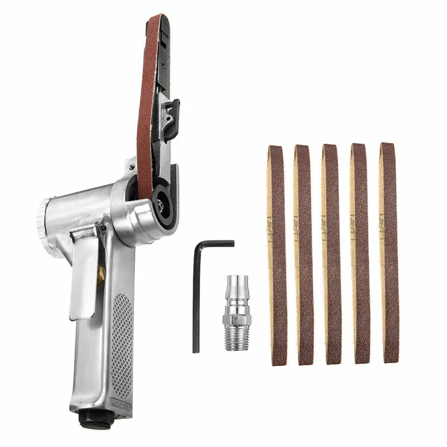 Air Belt Sander Finger Sander Detail Sander Pneumatic Tools 10mmx330mm Polisher