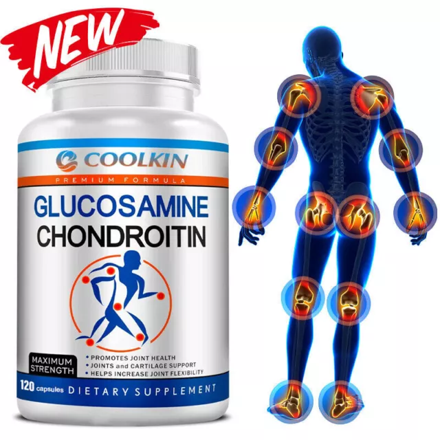 Capsules De Glucosamine Chondroïtine – Soutien Des Os Et Des Articulations