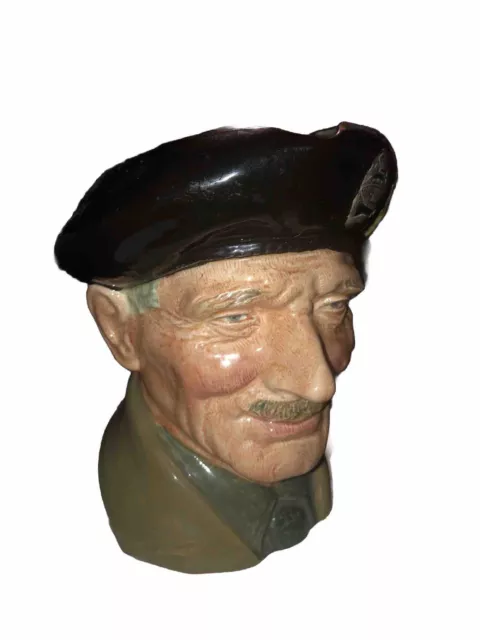 Royal Doulton 'Monty' D6202 Large Character Jug 1946 - World War Ii