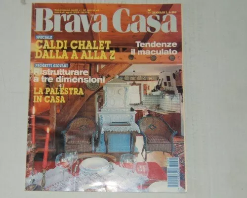 Rivista Brava Casa Gennaio 1997 Numero 1