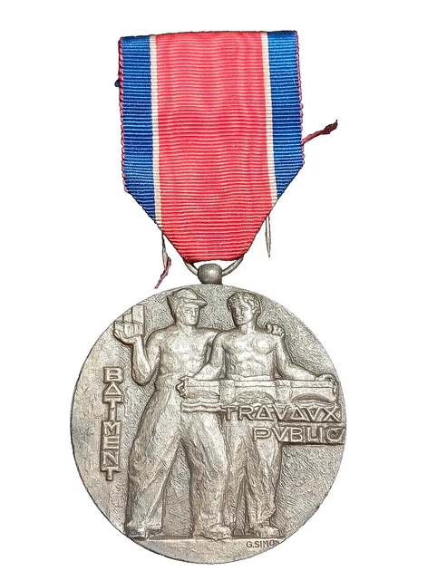 Médaille Civile Des Prud'hommes - Taille Ordonnance - France - Occasion Bon état