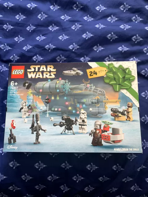 Brand New Lego Star Wars Advent Calendar 2021 75307 | Star Wars The Mandalorian