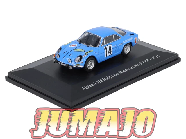 Miniature Alpine Renault A110 Beltoise - 24H Chamonix Cofradis Trofeu - Échelle 1/43 - Réf COF09