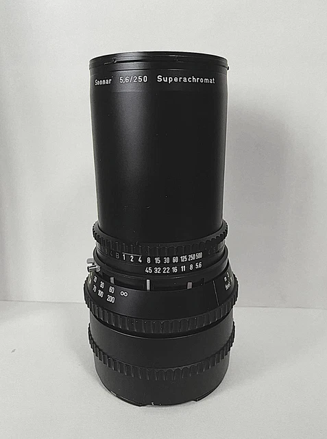 Hasselblad C 5.6/250mm Superachromat Sonnar - Objectif Longue Focale - État NEAR MINT