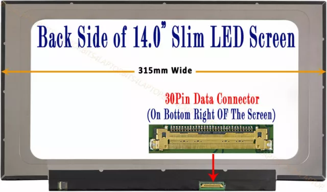 Boe Nv140Fhm-N48 V8.1 V8.2 V8.3 V8.4 14" Led Lcd Fhd Ips Display Bildschirmpanel