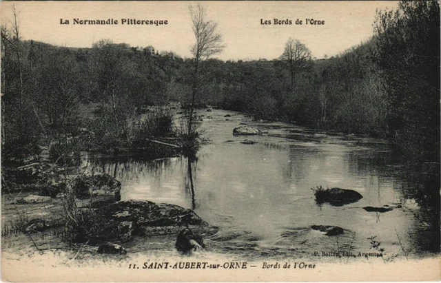 CPA St-Aubert s Orne Bords de l'Orne FRANCE (1054539)