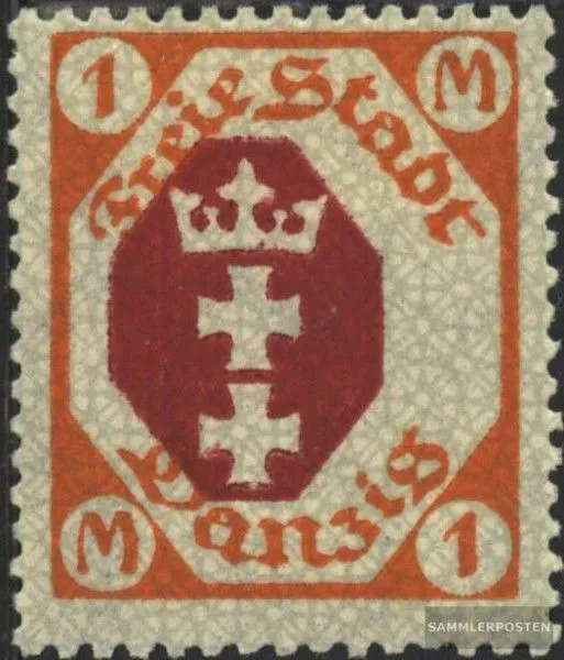Danzig 83 postfrisch 1921 Freimarken