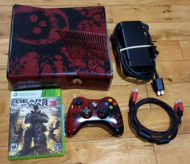 Xbox 360 Gears Of War 3 Limited Edition Console Bundle 