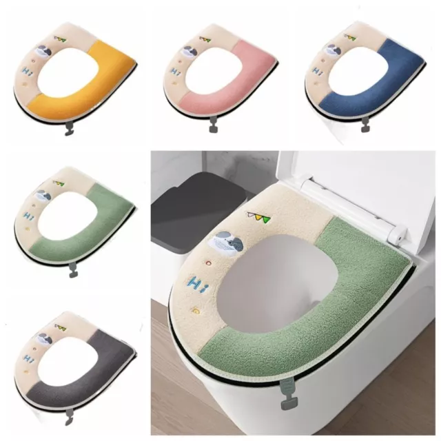 With Zipper Toilet Seat Cushion Thicker Toilet Pad  Lavatory