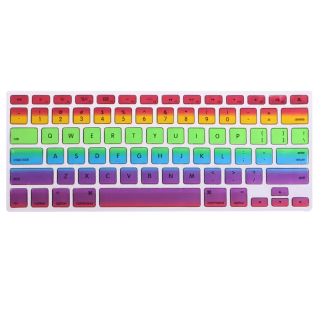 Silicone Keyboard Cover Skin Protective for 13" 15"