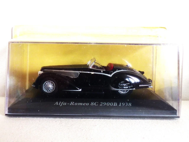 Miniature 1:43 Alfa Romeo 8C 2900 B – Le Mans 1938 (Minichamps)