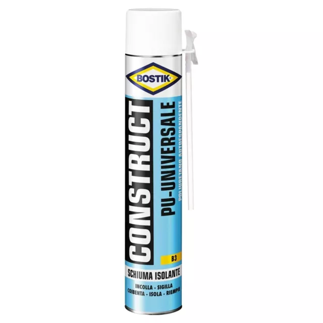 Schiuma poliuretanica espansa isolante riempire e sigillare - Bostik 750ml