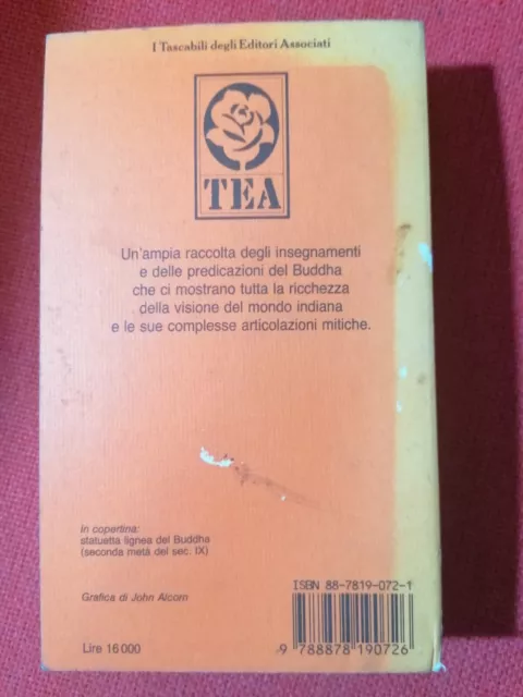 Aforismi e Discorsi del Buddha - Mario Piantelli - Libro TEA 1988 1° edizione 3