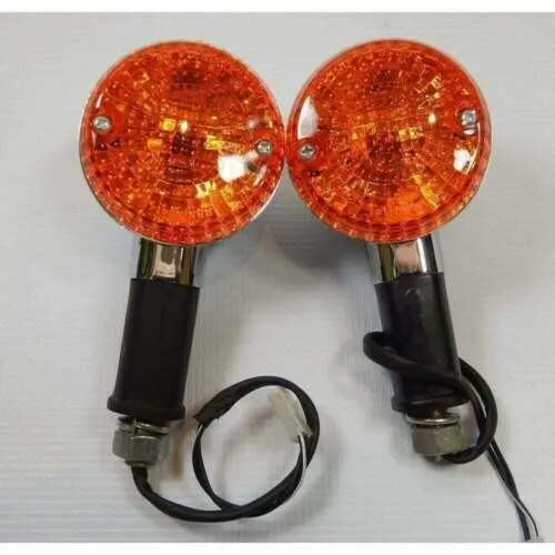 Royal Enfield Klassisch 350- 500cc Blinker Orange Linse Blinklicht Lampe (1PAIR)