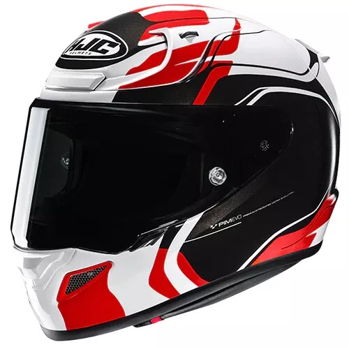 Casco Moto Integrale Hjc RPHA 12 LAWIN MC1 Bianco Rosso Taglia m