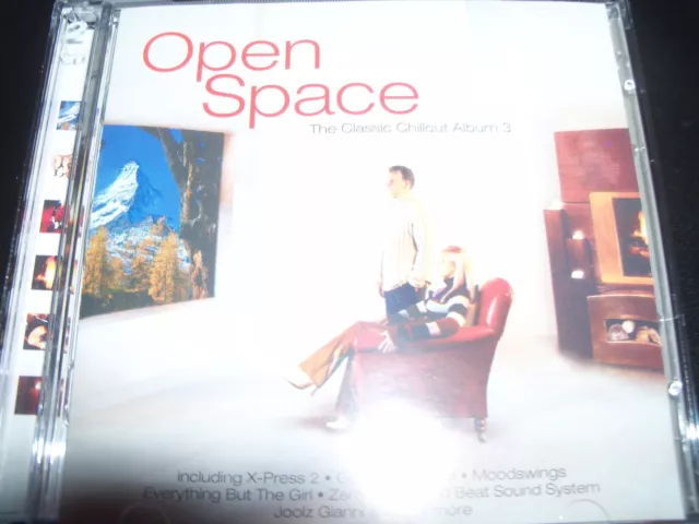 Open Space Classic Chillout Vol 3 CD Groove Armada Zero 7 Moby Leftfield Bent &