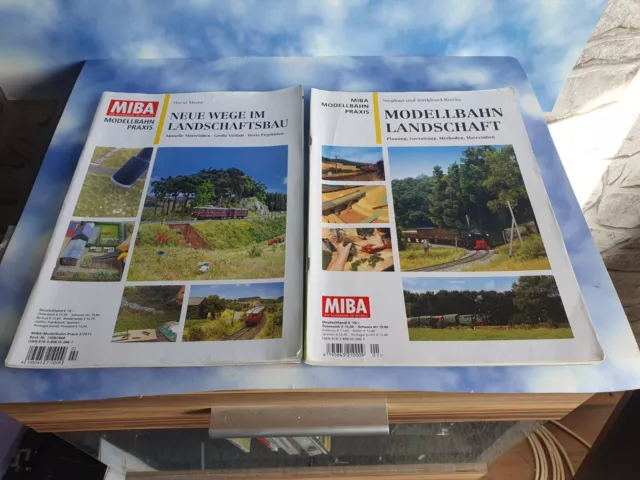 MIBA MODELLBAHN PRAXIS  2 Ausgaben Landschaftsbau Video faires Porto