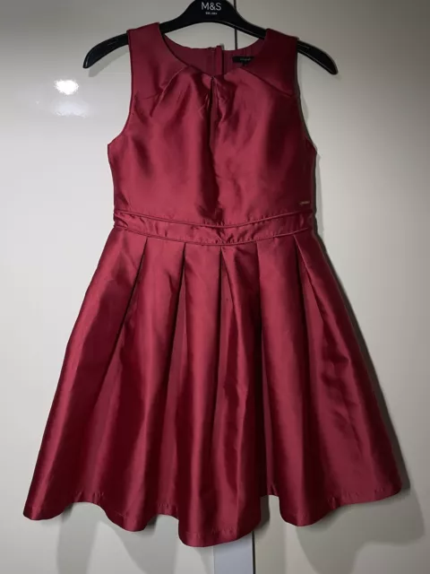 Marks And Spencer Autograph Girls Red Dress