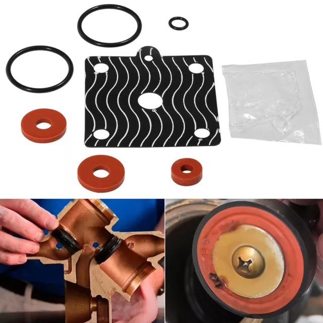 For Zurn Wilkins 1/4"-1/2" Model 975XL/XL2 Rubber Repair Kit Backflow Preventer