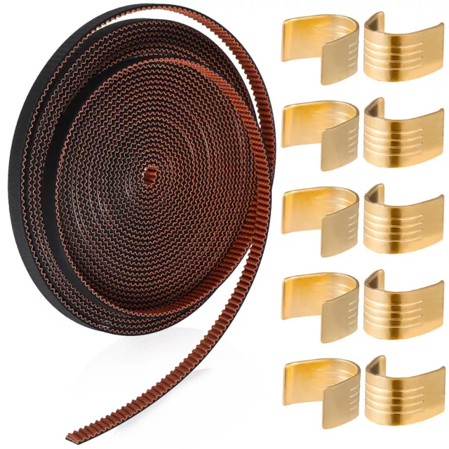 Brass Buckle: 3d Printing Accessories Replacement Timing Belt 10 Meters Printer