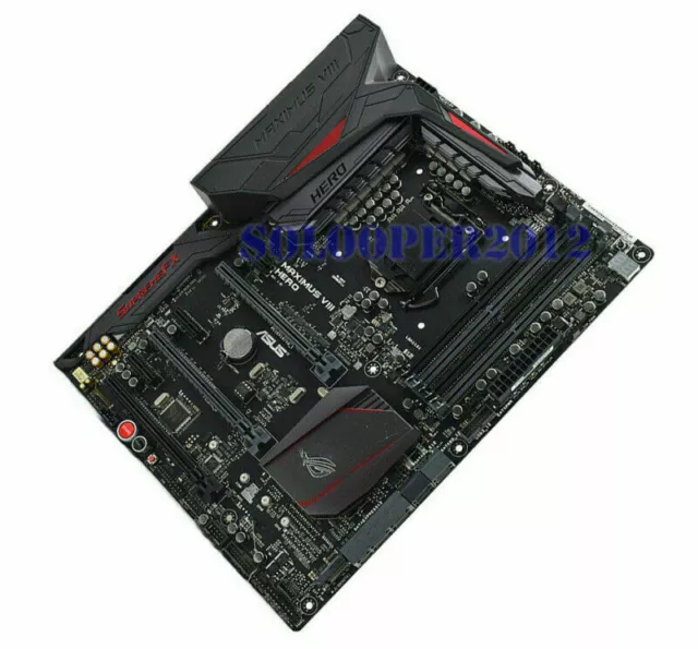 ASUS MAXIMUS VIII HERO Motherboard Intel Z170 LGA 1151 USB3.1 DDR4 ATX M.2 64GB