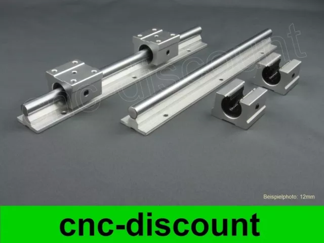 Lot CNC 12 x 1700 mm guidage linéaire guide linéaire rail scène 3D 2