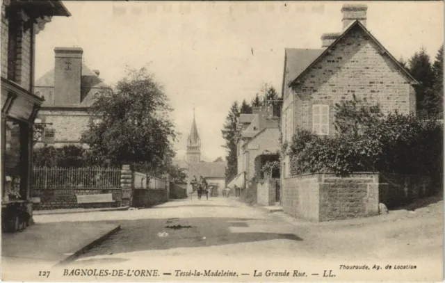 CPA BAGNOLES-de-l'ORNE-Tessé la Madeleine-La Grande Rue (29851)