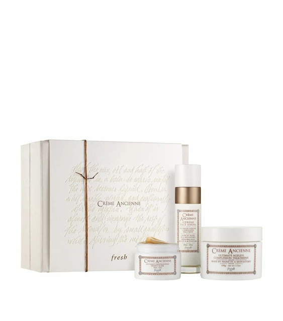 Fresh creme ancienne supreme skincare set including three skincare must-haves