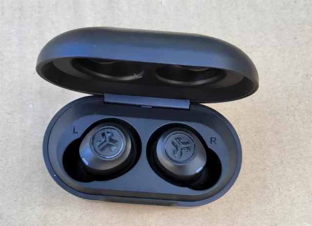 JLab JBuds Air True Wireless Earbuds with Charging Case - Black