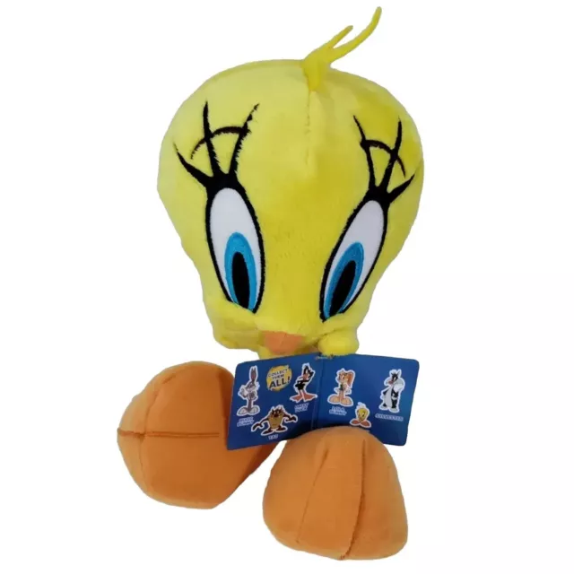 Tweety Bird Baby Looney Tunes Stuffed Animal Yellow Plush 10" With Tag