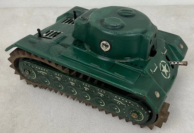 JOUET ANCIEN CHAR En Tôle Peinte 1Ere Guerre Mondiale EUR 99,99 - FR