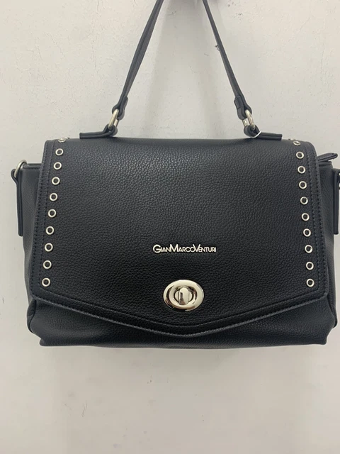 BORSA A MANO Nero Gian Marco Venturi EUR 59 90 PicClick IT