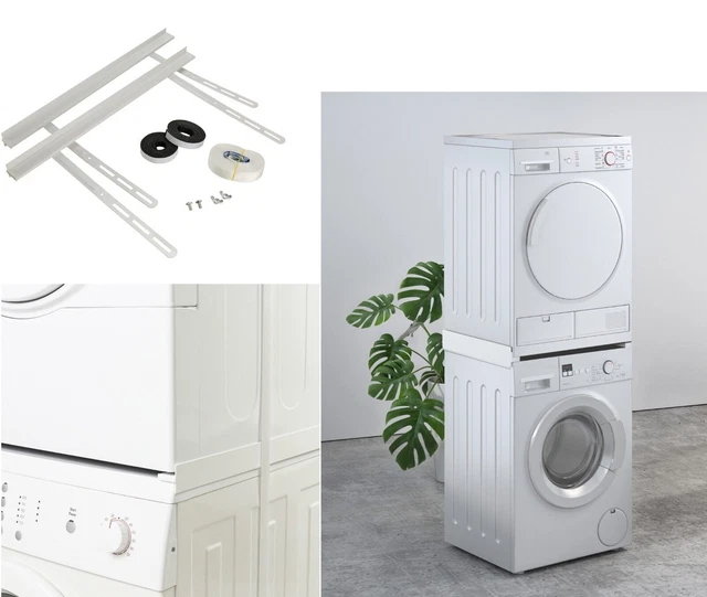 Meliconi Kit Di Sovrapposizione Lavatrice E Asciugatrice 2 In 1 Ripiano