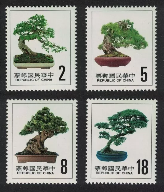 Taiwan RO China 1985 chinesische Topfpflanzen komplett 4 V postfrisch
