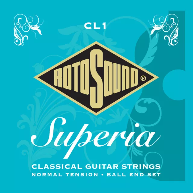 Rotosound CL1 Superia Classical Ball End Normal Tension Strings, Full String Set