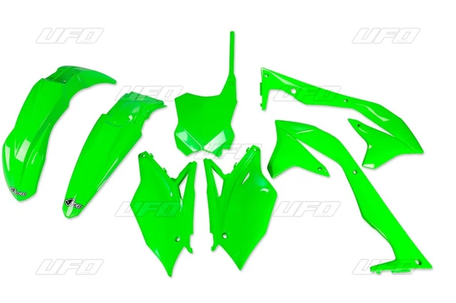 Verkleidungssatz Plastiksatz Verkleidung UFO Kawasaki KXF 450 16-17 grün Fluo