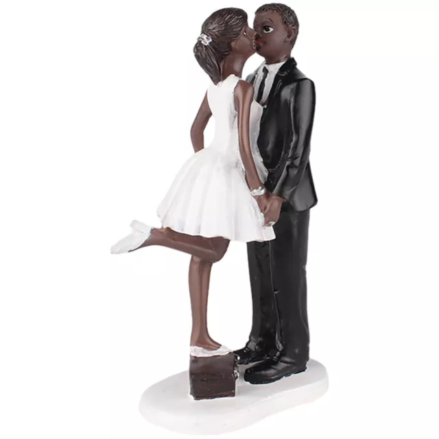 Vintage Wedding Cake Topper Wife Husband Figurines Decorations Items Décor Baby
