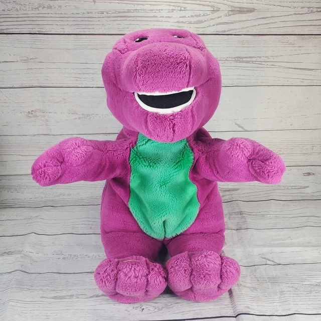 1997 MICROSOFT ACTIMATES Barney The Dinosaur Interactive Talking Plush