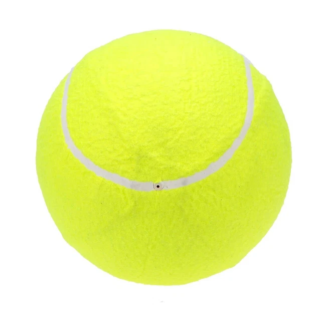GIANT TENNIS BALL Big Tennis Ball 1pc 9.5\" Durable Felt & Rubber Green