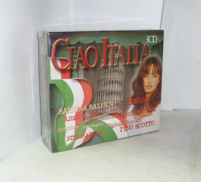 Ciao Italia - Sabrina Salerno Amanda Lear Nino D'angelo - Box 3 Cd Sigillato